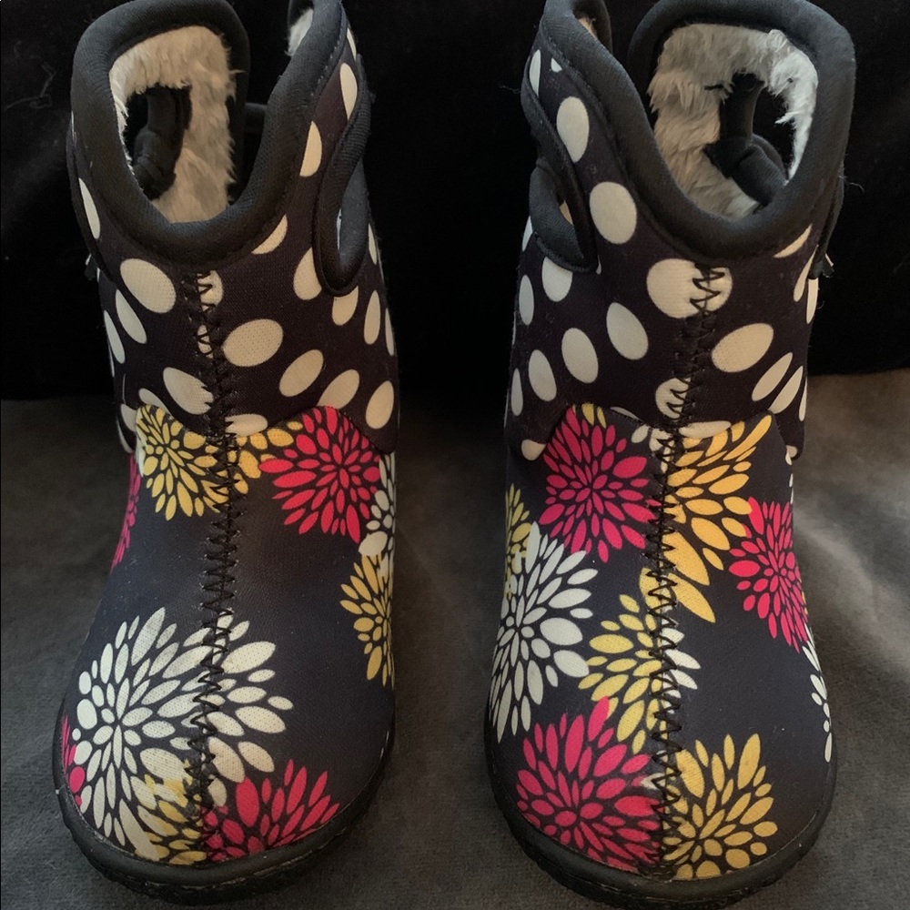 Dark Blue Boots